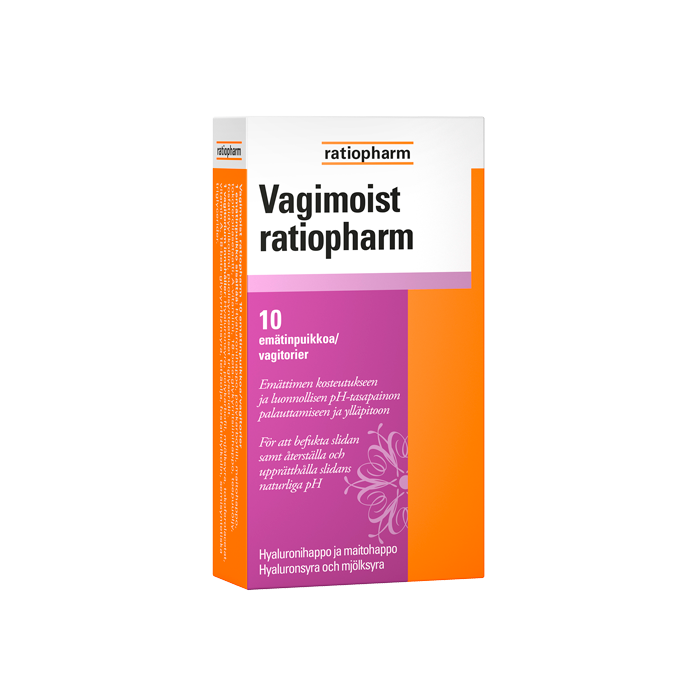 Vagimoist Ratiopharm 10 kpl emätinpuikko-13