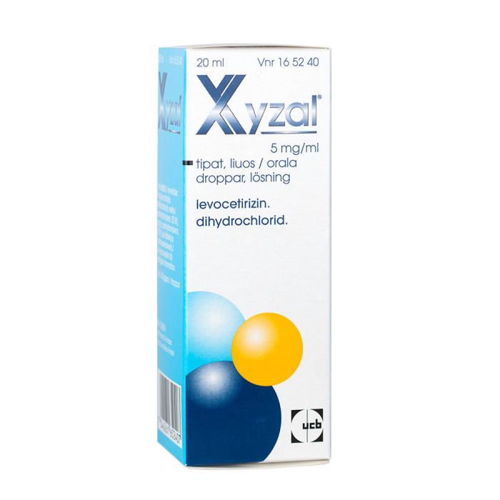 XYZAL 5 mg/ml 20 ml tipat, liuos-13