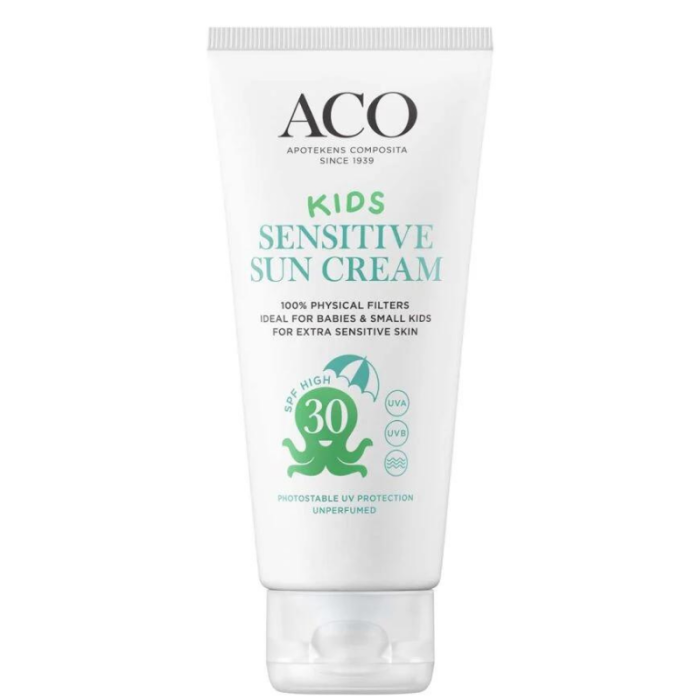 Aco Sun Kids Sensitive Cream SPF 30 100 ml-13