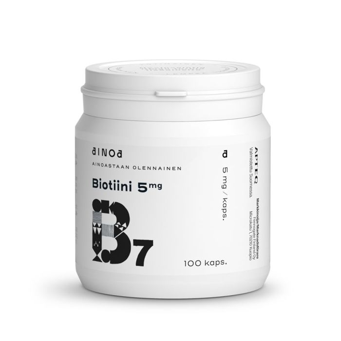 Ainoa Biotiini 5mg 100 kaps-13