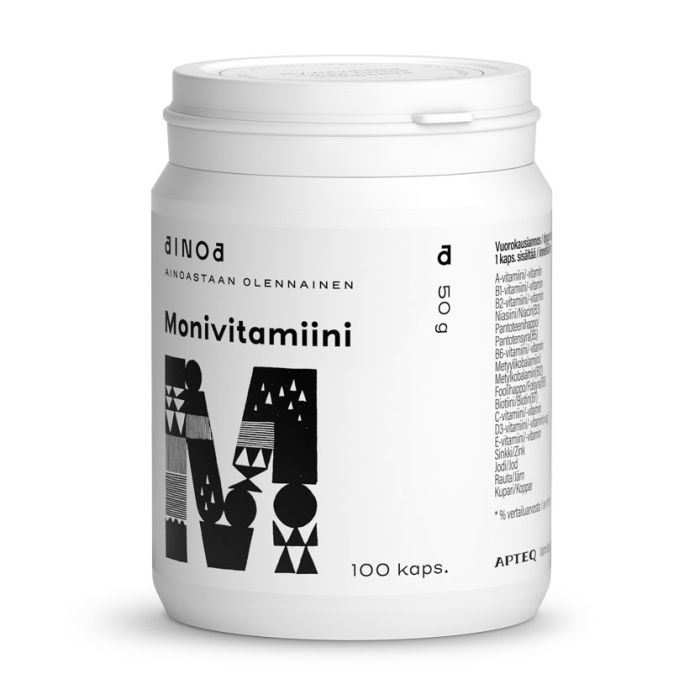 Ainoa Monivitamiini 100 kaps-13