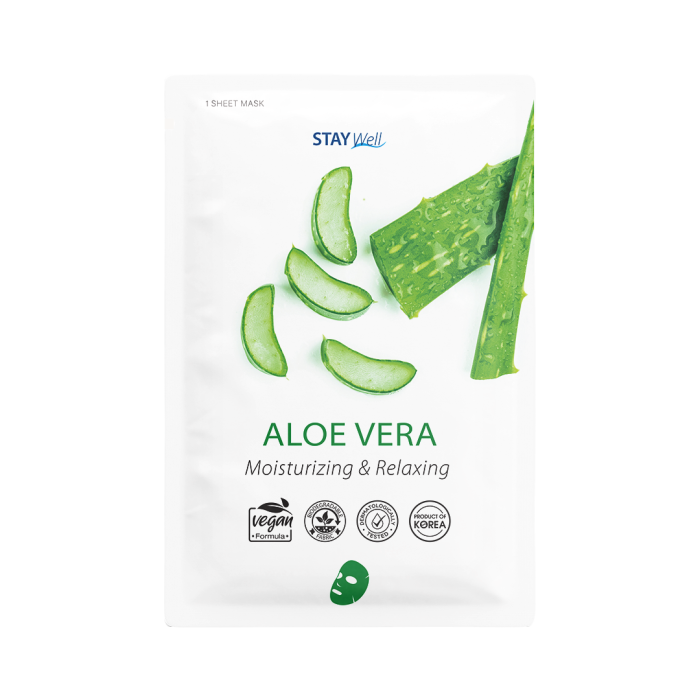 Stay Well Vegan Aloe Vera -kangasnaamio 23 g-13