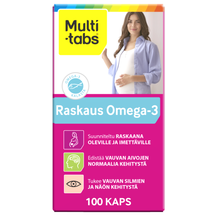 Multi-Tabs Raskaus Omega-3 100 kaps-13