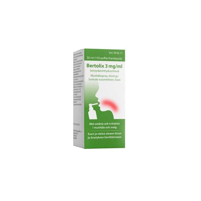 BERTOLIX 3 mg/ml 30 ml sumute suuonteloon, liuos annospumppu, 150 painallusta-13