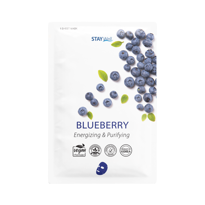 Stay Well Blueberry Vegan -kangasnaamio 23 g  -13