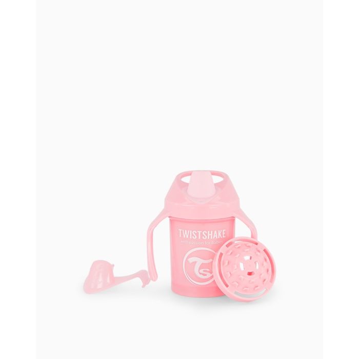 Twistshake Mini Cup 230 ml 4kk+ pinkki nokkamuki-