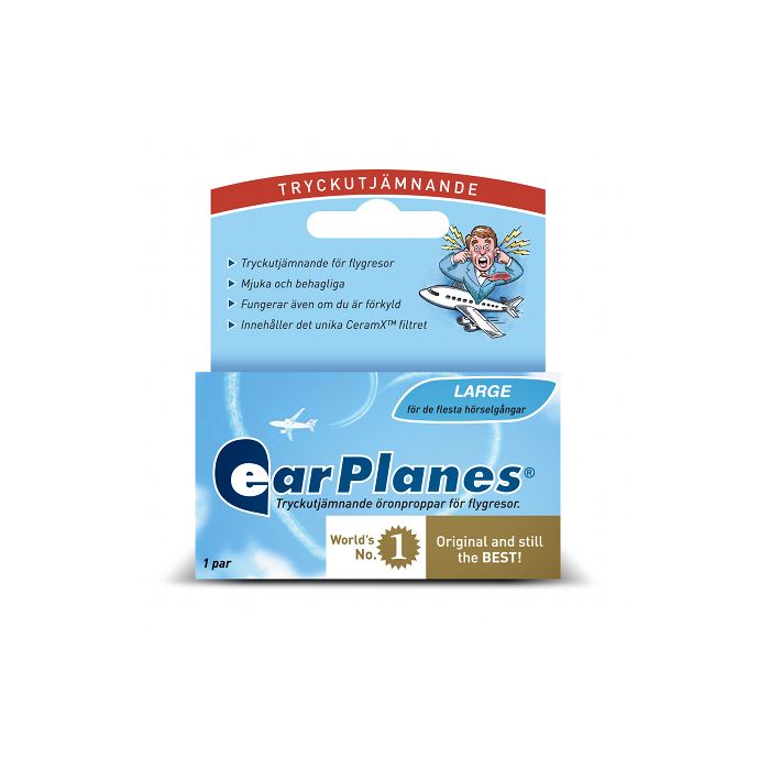 Earplanes Korvatulpat l 1 pari-13