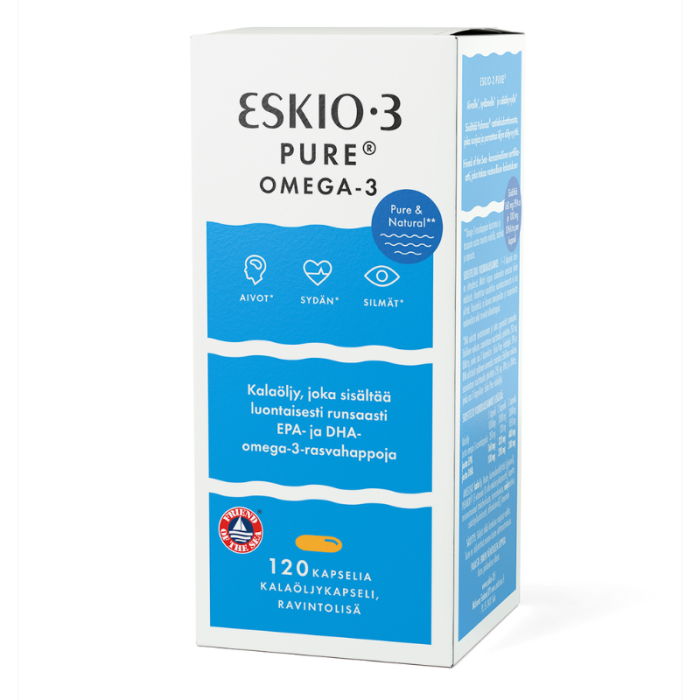 Eskio-3 Pure Omega-3 kalaöljykapseli 120 kaps-13