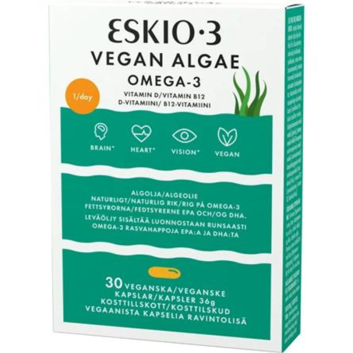 Eskio-3 Vegan Omega-3 Algae 30 kaps-13