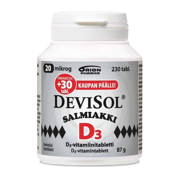 Devisol Salmiakki 20 mikrog 230 tabl-13