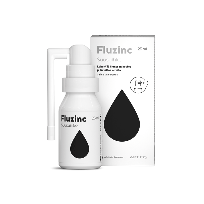 Apteq Fluzinc suusuihke salmiakki 25 ml-13