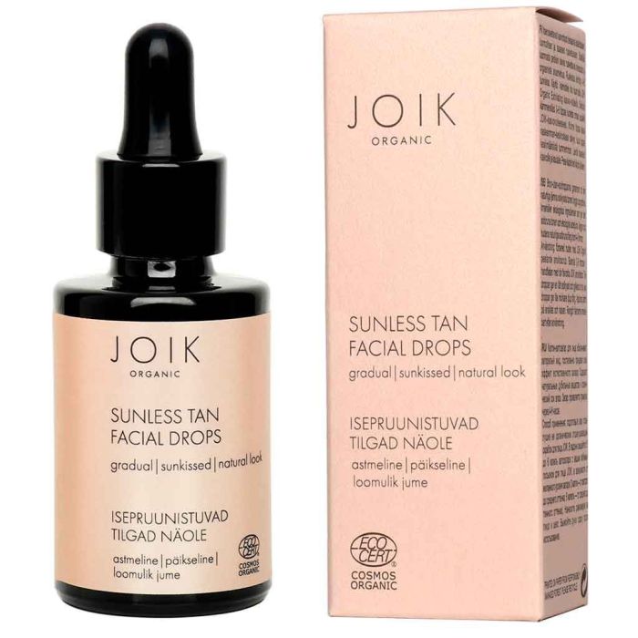JOIK Organic Sunless Tan Facial Drops itseruskettavat kasvotipat 30 ml-13