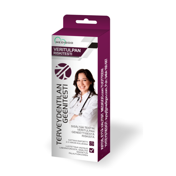 MediGoo Veritulpan Riski DNA testi 1 kpl-13