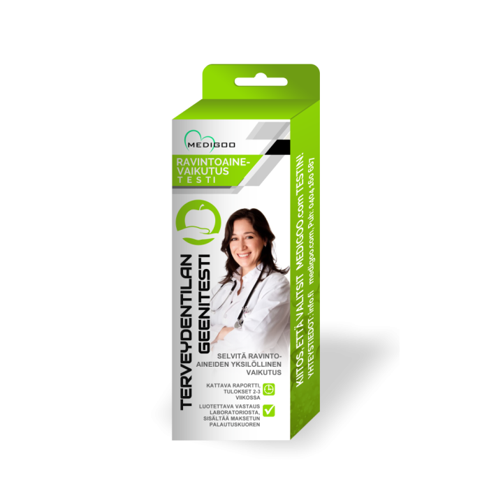 MediGoo Ravintoaineiden Vaikutus DNA testi 1 kpl-13
