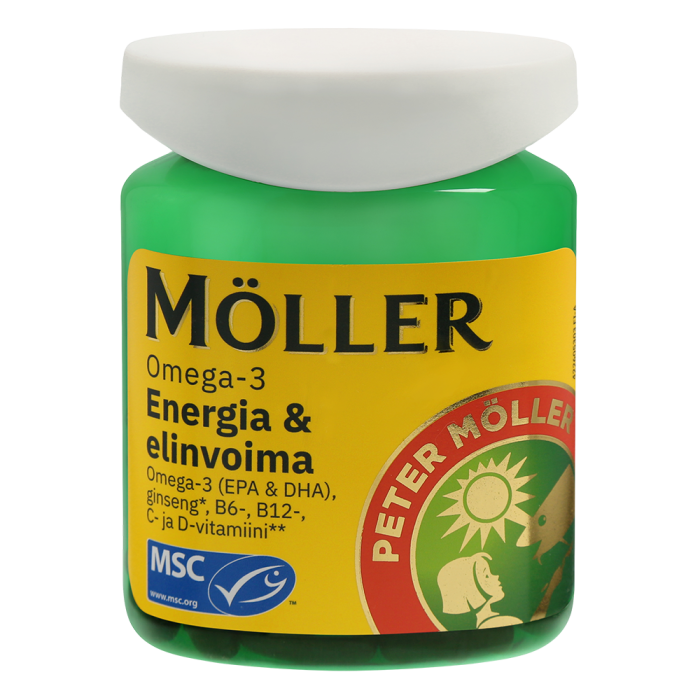 Möller Omega-3 Energia & elinvoima 60 kaps-13