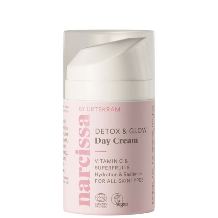 Narcissa by Urtekram luomu Detox&Glow 50 ml  päivävoide-13