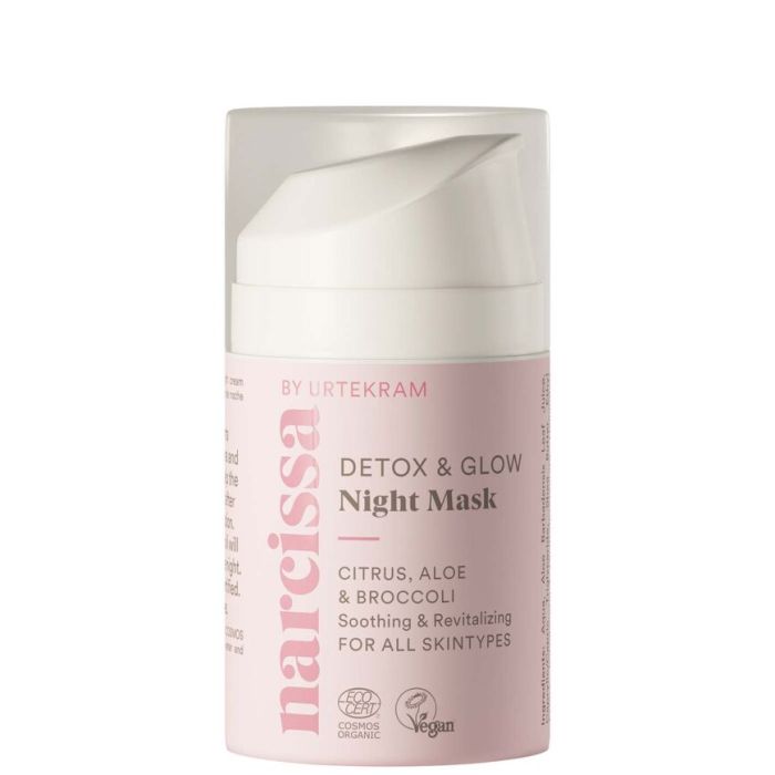 Narcissa by Urtekram luomu Detox&Glow 50 ml  yövoide/-maski-13