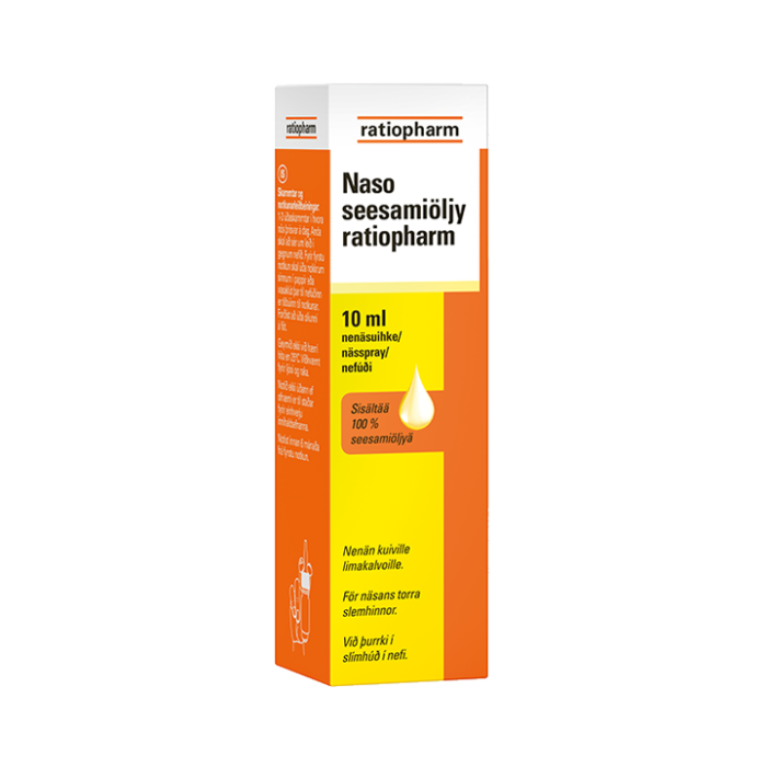 Naso Seesamiöljy Ratiopharm 10 ml nenäsumute-13