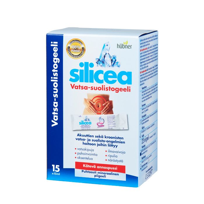 Silicea vatsa-suolistogeeli annospss 15x15 ml-13