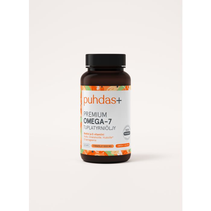 Puhdas+ Premium Omega-7  200 mg 60 kaps-13