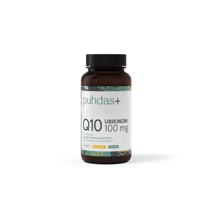Puhdas+ Vahva Ubikinoni Q10 100 mg + C-vitamiini 60 kaps-13