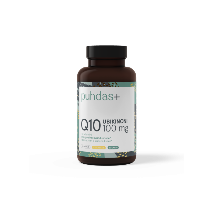 Puhdas+ Vahva Ubikinoni Q10 100 mg + C-vitamiini 120 kaps-13