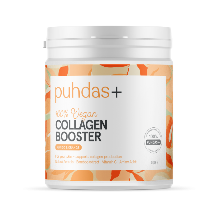 Puhdas+ Collagen Booster 100 % Vegan Mango & Orange 400 g-13