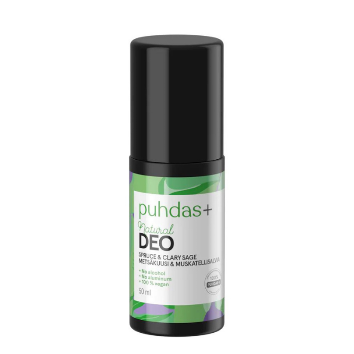 Puhdas+ Natural DEO Metsäkuusi & Muskatellisalvia 50 ml-13