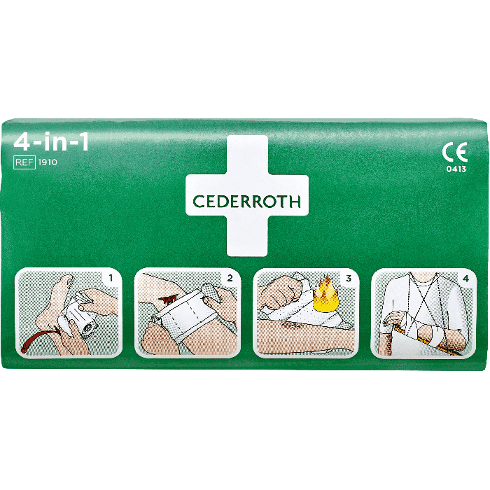 Ensiapuside 1 kpl cederroth, iso-13