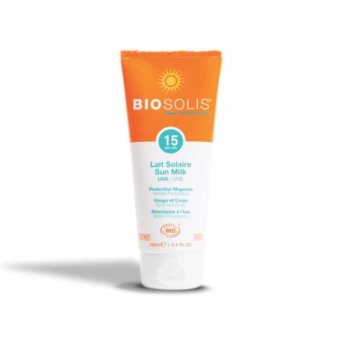 Biosolis spf 15 Aurinkovoide kasvoille ja vartalolle 100 ml-13