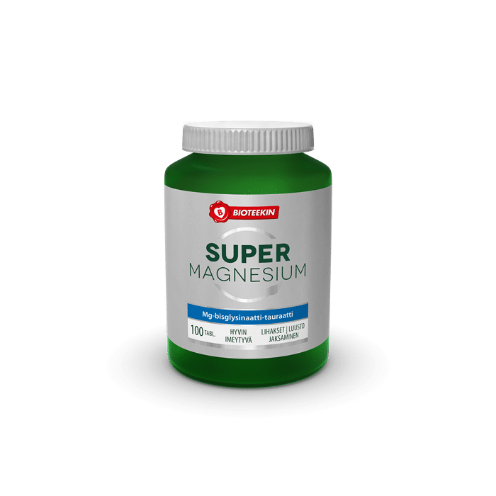 Bioteekin Super Magnesium 100 mg 100 tabl-13
