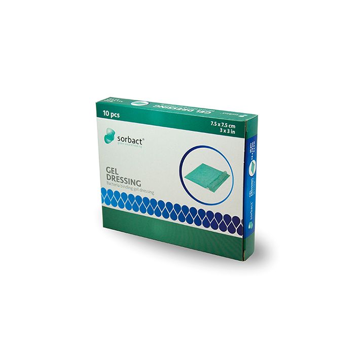 Sorbact Gel-Side 7,5X7,5Cm 10 kpl 98136-13