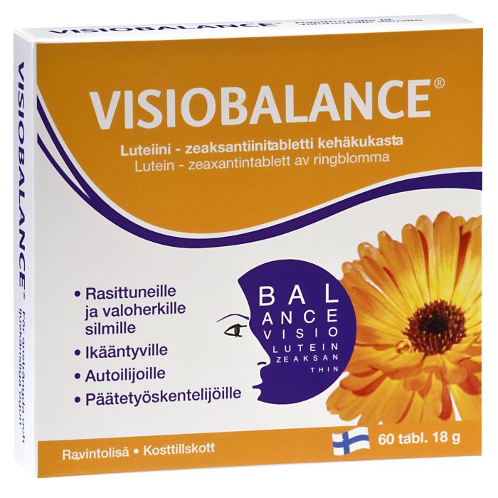Visio balance 60 tabl / 18 g luteiini-zeaksantiini-13