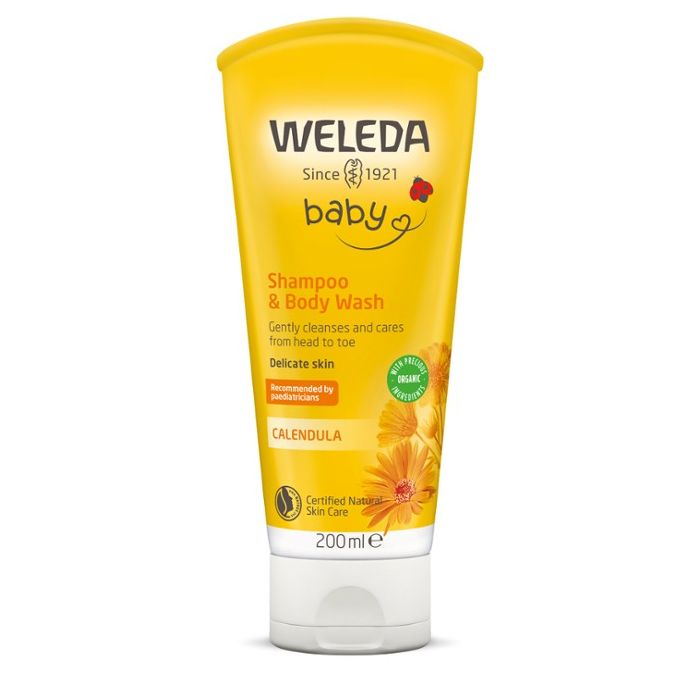 Weleda Calendula Shampoo & Body Wash 200 ml-13