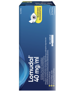 LOMUDAL 40 mg/ml 60 x 0,35 ml silm&auml;tipat, liuos, kerta-annospakkaus