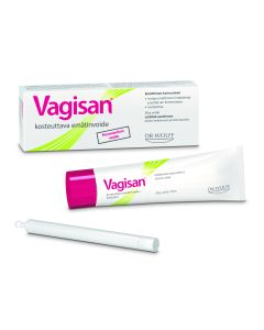 Vagisan kosteuttava em&auml;tinvoide 50 g + asetin