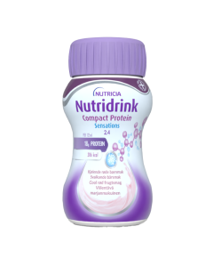 Nutridrink Compact Protein Sensations viilent&auml;v&auml; marjanmakuinen 4x125 ml