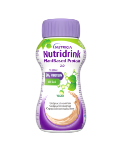 Nutridrink Plantbased protein 2.0 cappuccino 4x200 ml