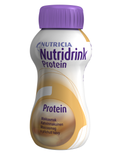 Nutridrink Protein 4X200 ml neste t&auml;ydennysravintovalmiste kahvi