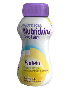 Nutridrink Protein 4X200 ml neste t&auml;ydennysravintovalmiste vanilja