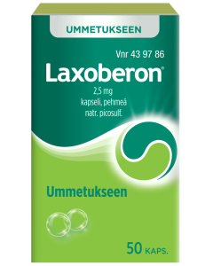 LAXOBERON 2,5 mg 50 kpl kapseli, pehme&auml;