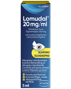 LOMUDAL 20 mg/ml 5 ml silm&auml;tipat, liuos