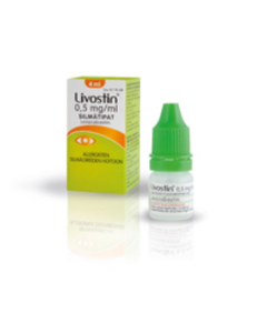 LIVOSTIN 0,5 mg/ml 4 ml silm&auml;tipat, suspensio