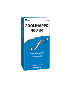 Foolihappo 400 mikrog 30 tabl