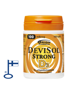 Devisol Strong 100 mikrog 100 kpl imeskelytabl