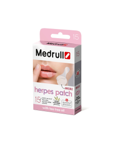 Medrull Herpes Patch huuliherpeslaastari 15 kpl