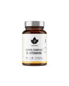 Puhdistamo Super Complex B-vitamiini 60 kapselia
