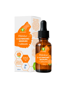 Terveyskaista Hehku C-vitamiiniseerumi + Lakkauute 30 ml