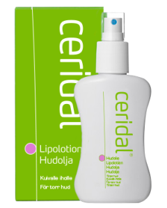 Ceridal Lipolotion 100 ml pumppupullo