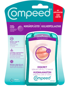 Compeed huuliherpeslaastari 15 kpl asettimella